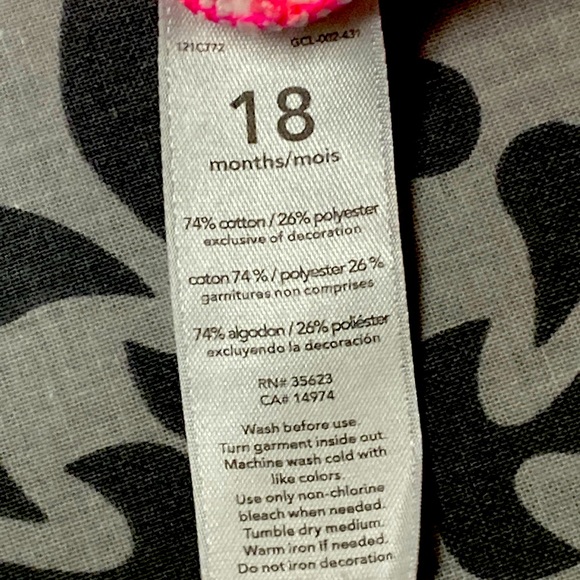 Baby Favorite Bodysuits Pink One Piece Carter’s Pink & White Stripes Hoodie Sz 1 - Picture 9 of 11